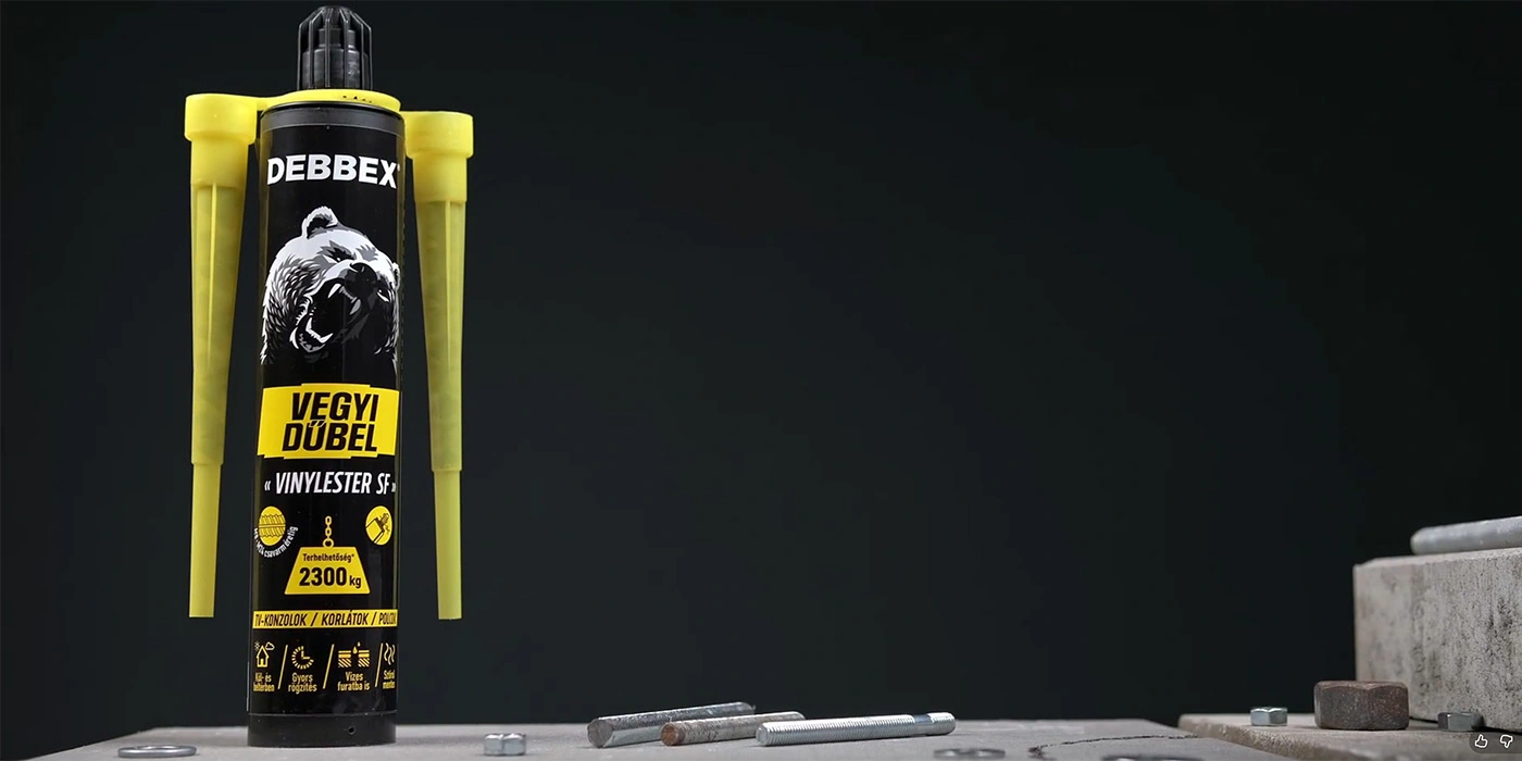 Videó Dűbelragasztó VINILÉSZTER SF (SZTIROLMENTES) prev